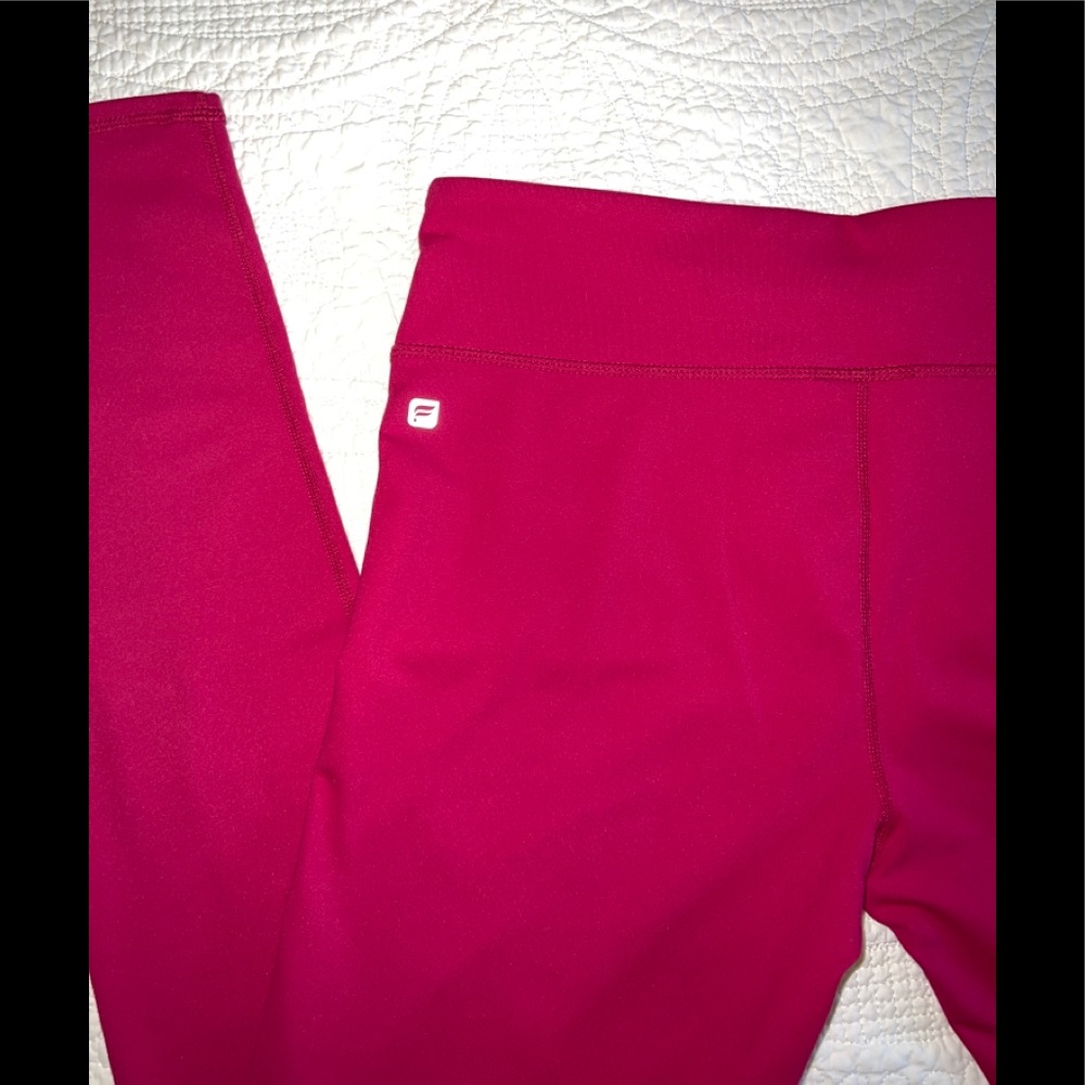 Fabletics Leggings- Fuchsia/ Large